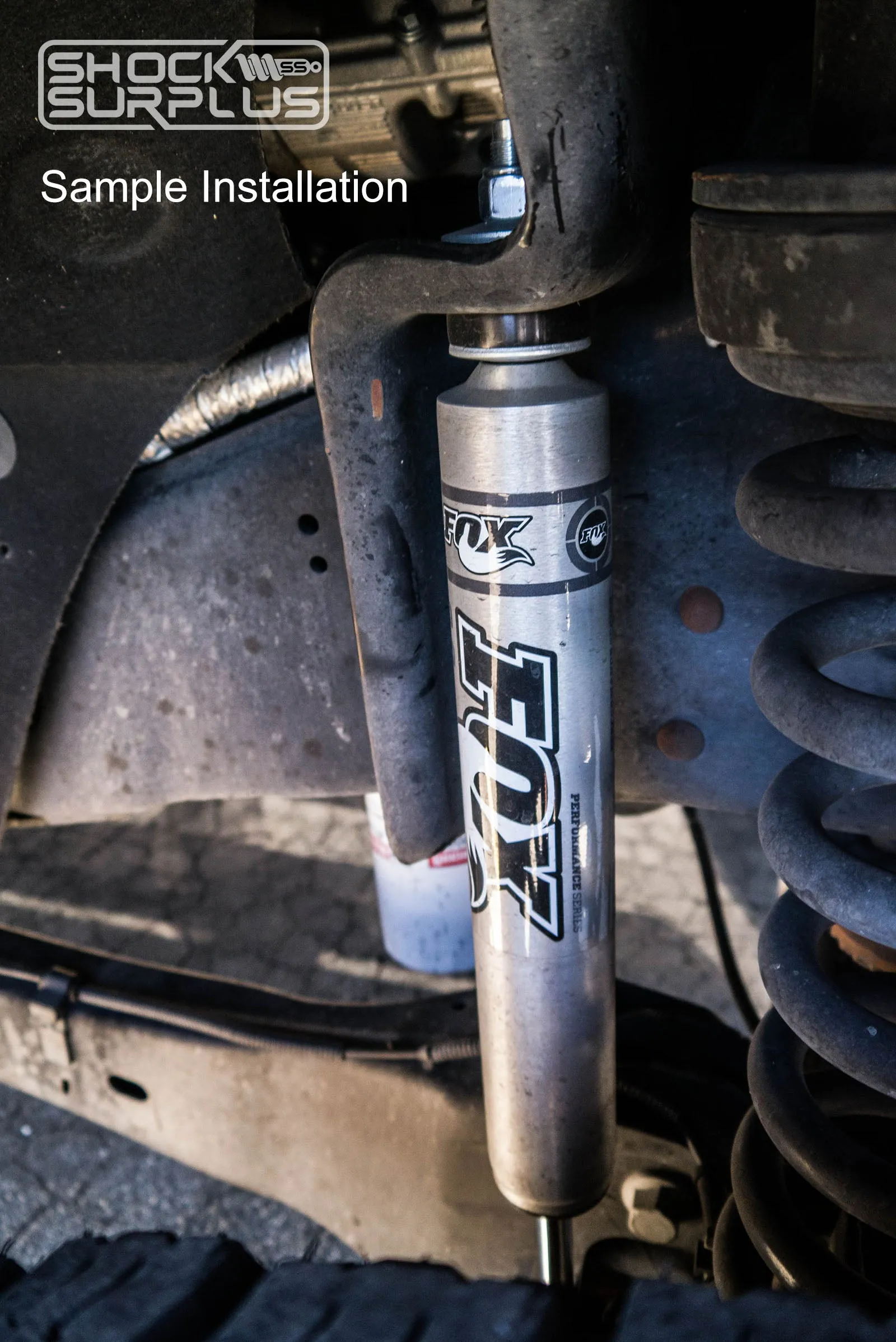 Fox 2.0 Performance Series Shocks Front Pair for 1991-2001 Dodge Ram 1500 4WD w/2-3.5" lift Megacab