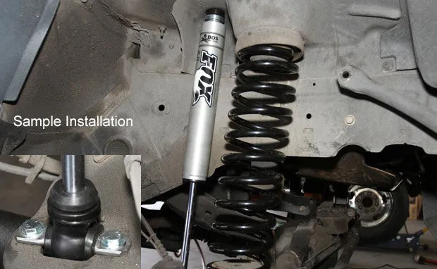 Fox 2.0 Performance Series Shocks Front Pair for 1991-2001 Dodge Ram 1500 4WD w/2-3.5" lift Megacab