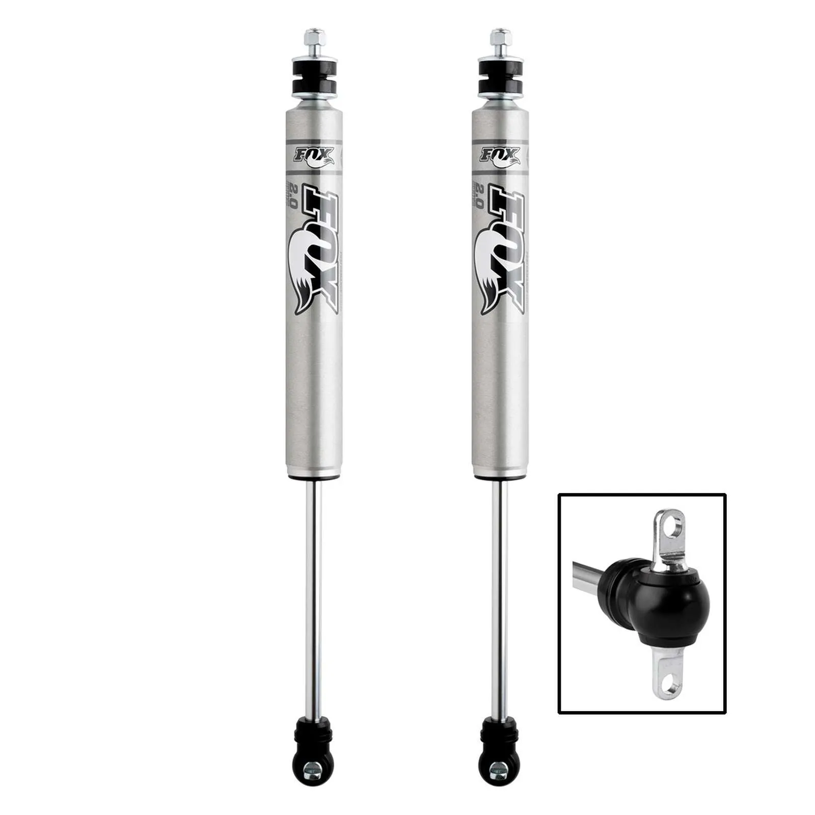 Fox 2.0 Performance Series Shocks Front Pair for 2007 GMC Sierra 1500 Classic RWD