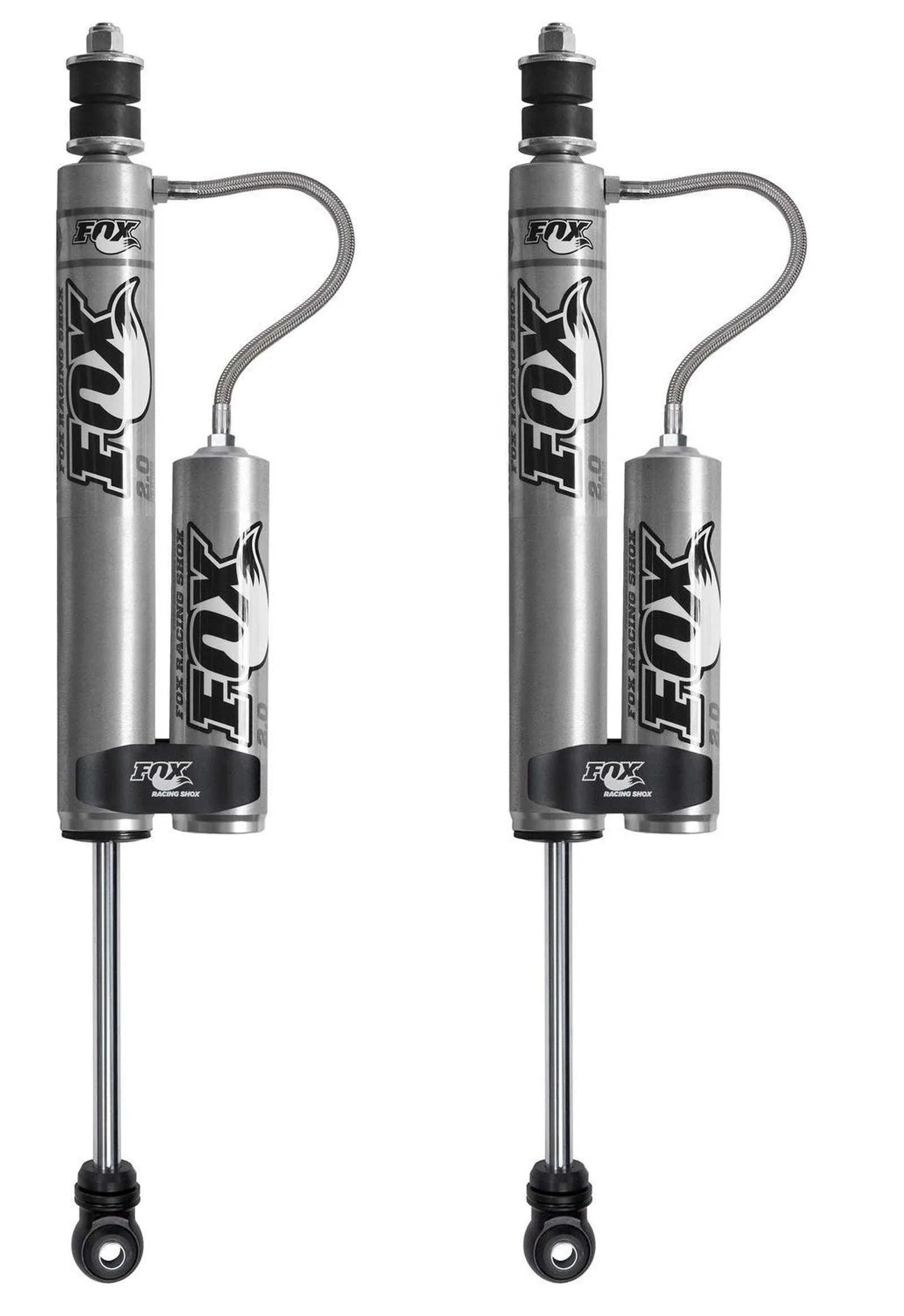 Fox 2.0 Performance Series Shocks w/ Reservoir Front Pair for 2006-2008 Dodge Ram 1500 4WD MegaCab