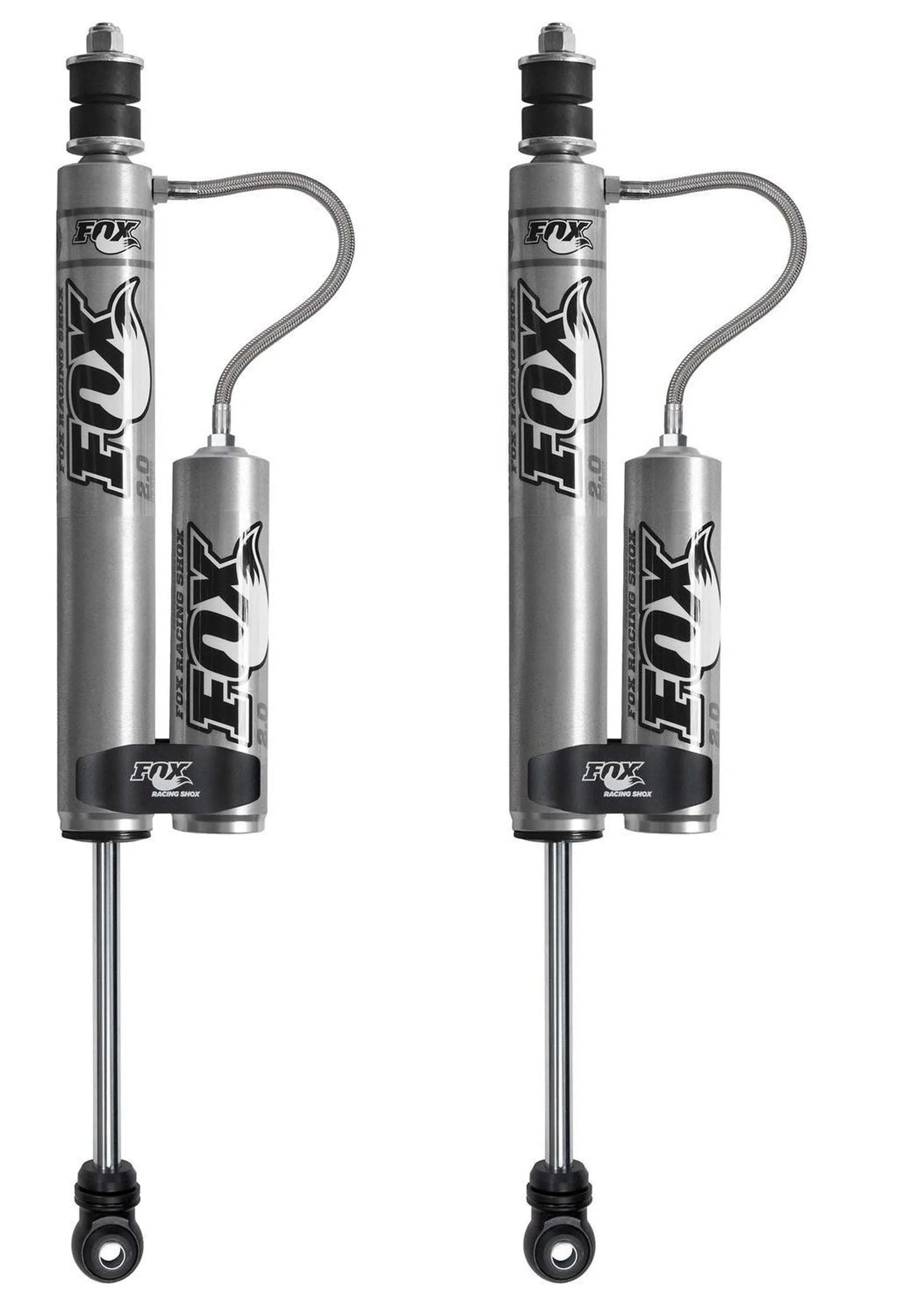 Fox 2.0 Performance Series Shocks w/ Reservoir Front Pair for 2006-2008 Dodge Ram 1500 4WD MegaCab