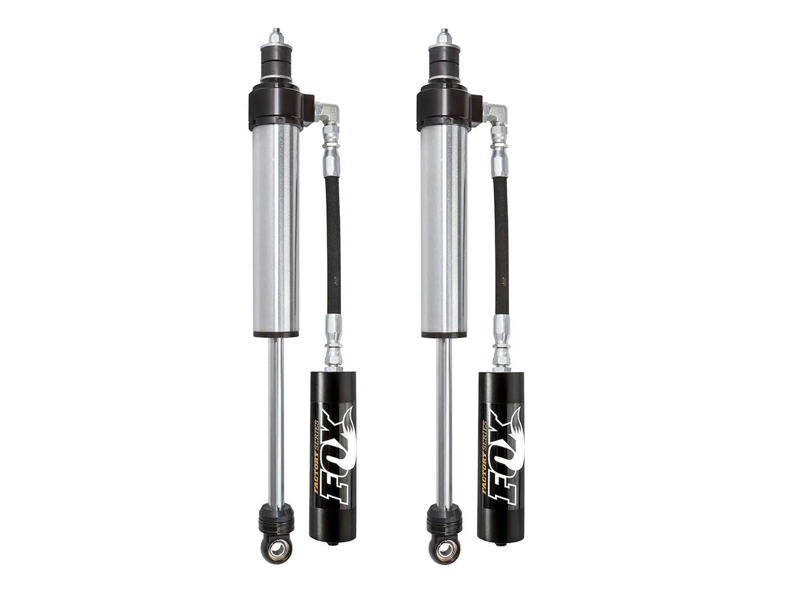 Fox 2.5 Factory Series Reservoir Shocks Front Pair for 2006-2008 Dodge Ram 1500 4WD Extended Cab
