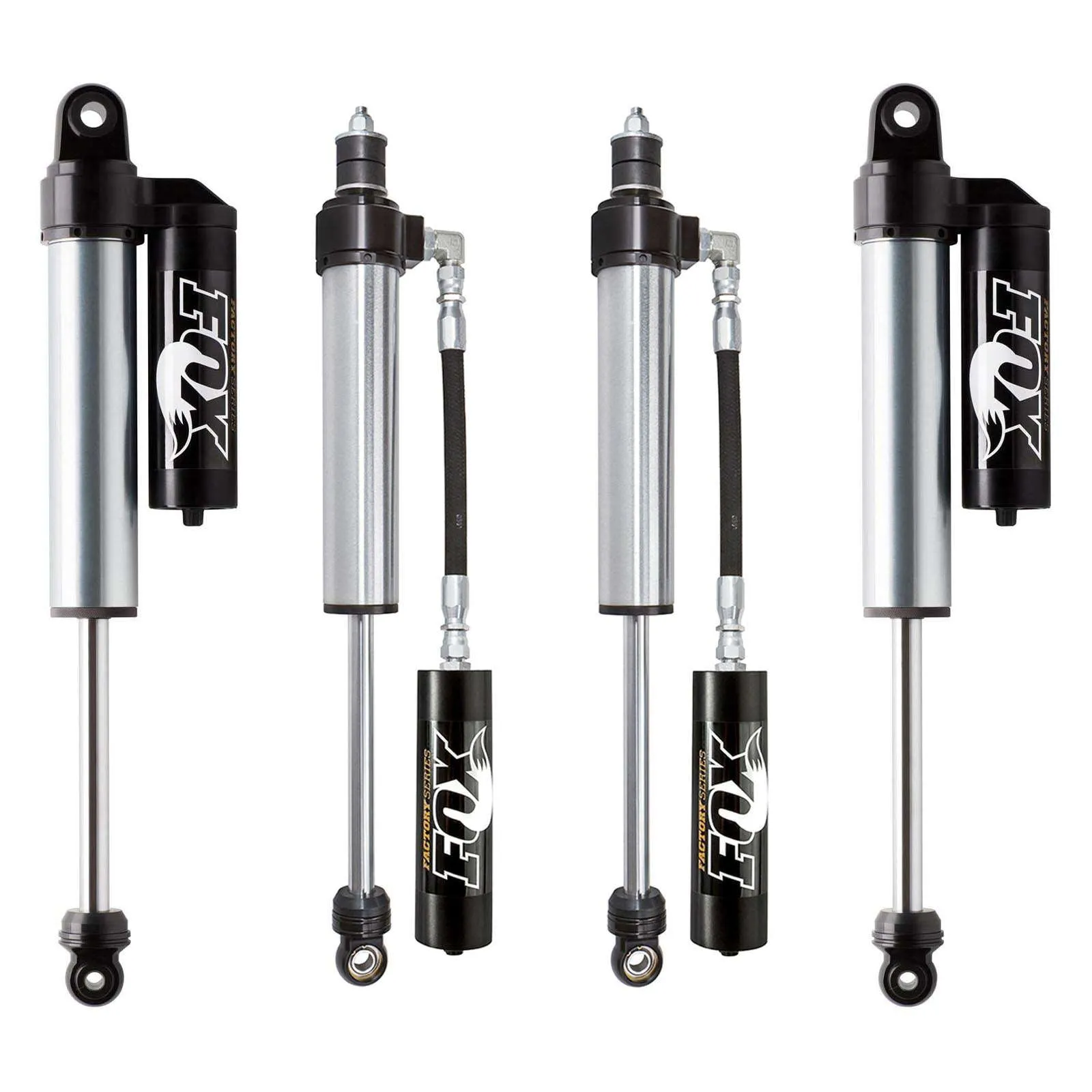 Fox 2.5 Factory Series Reservoir Shocks Set for 2006-2008 Dodge Ram 1500 4WD