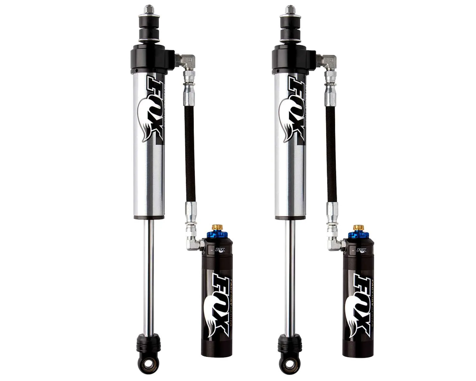 Fox 2.5 Factory Series Shocks w/ DSC Reservoir Front Pair for 2006-2008 Dodge Ram 1500 4WD