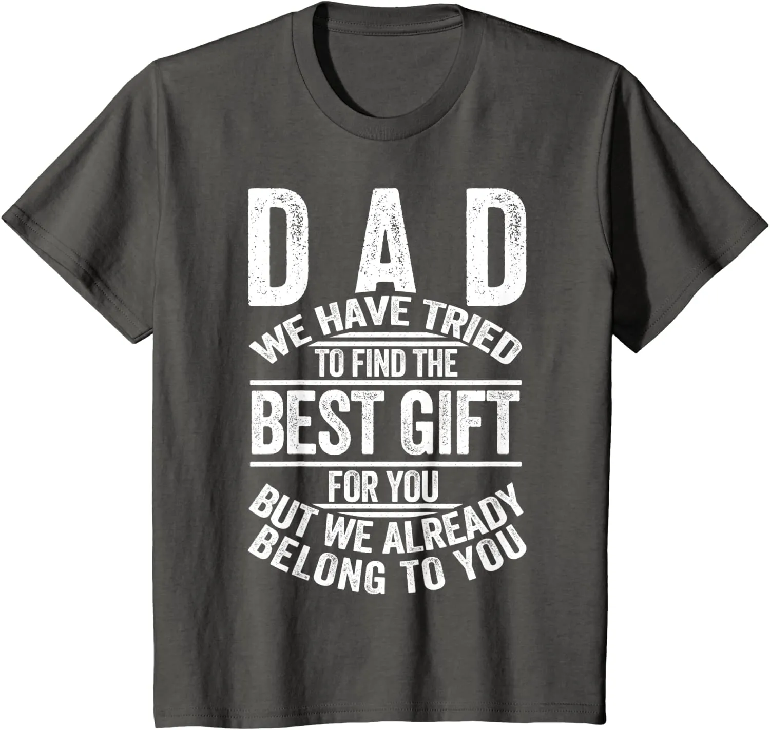 Funny Fathers Day Shirt Dad from Daughter Son Wife for Daddy T-Shirt