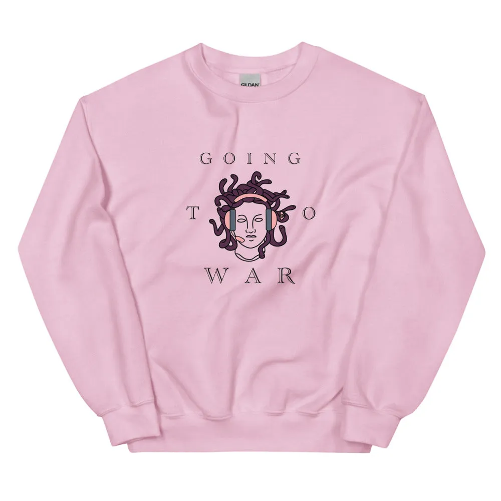 Going to War | Unisex Sweatshirt | Feminist Gamer