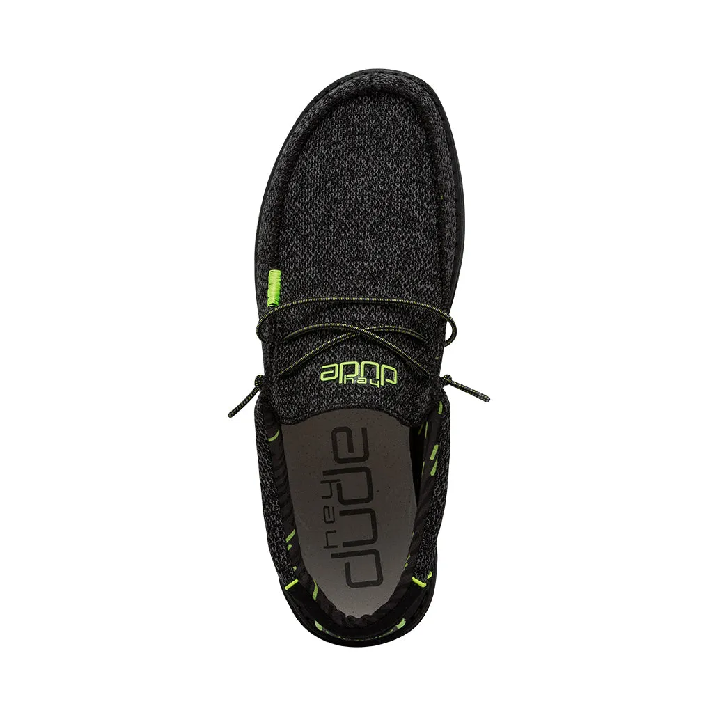 'Hey Dude' Men's Wally Sox - Neon Lime