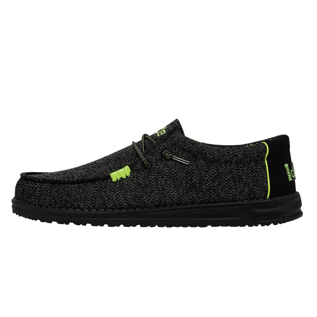 'Hey Dude' Men's Wally Sox - Neon Lime