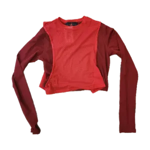 Jordan Athletic Tech Sample Red Long Sleeve - Size Large