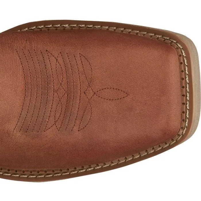 Justin Men's Bolt 11" Nano Comp Toe Western Work Boot -Brown- SE4111