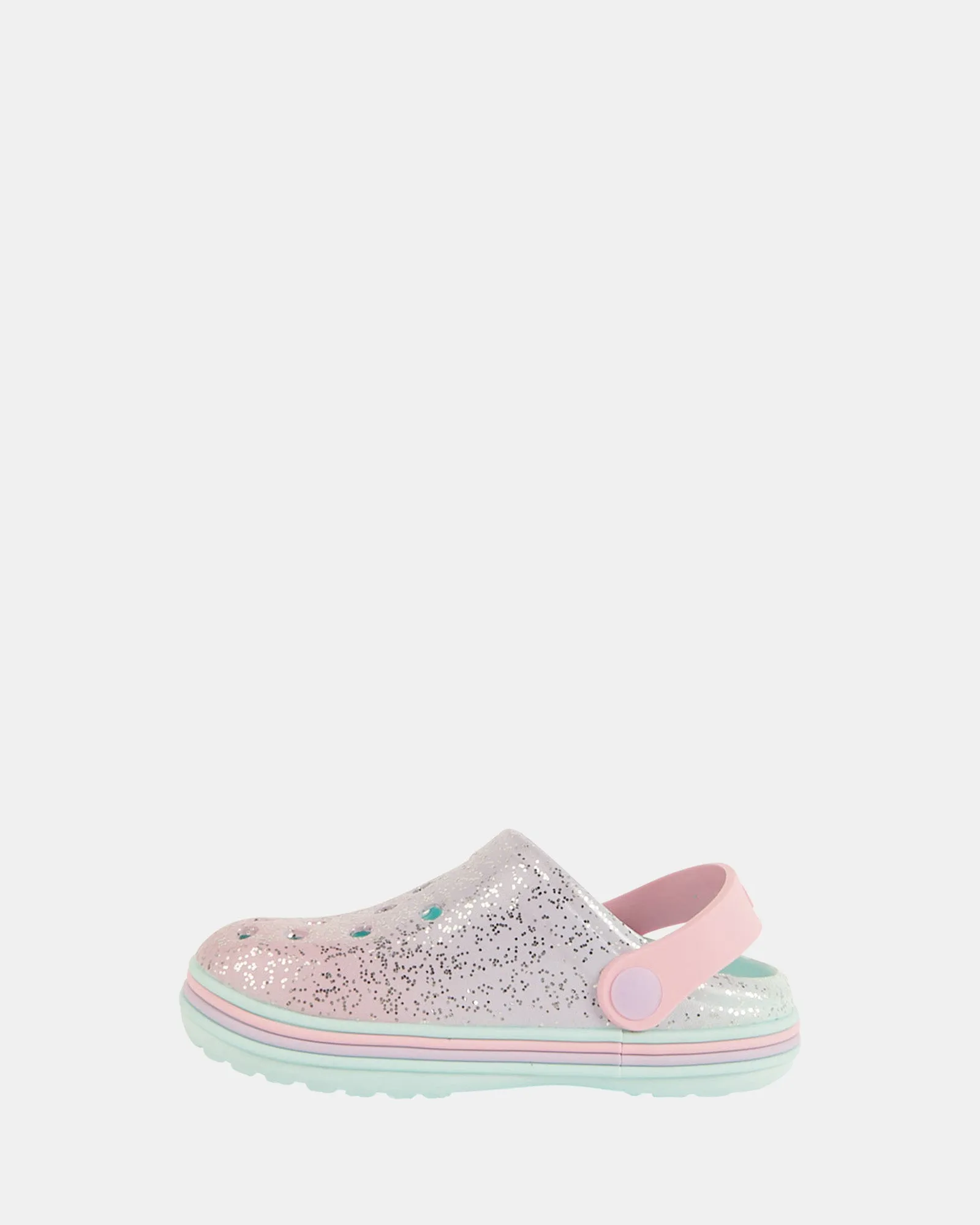 Kaya Glitter Clog Pink Multi