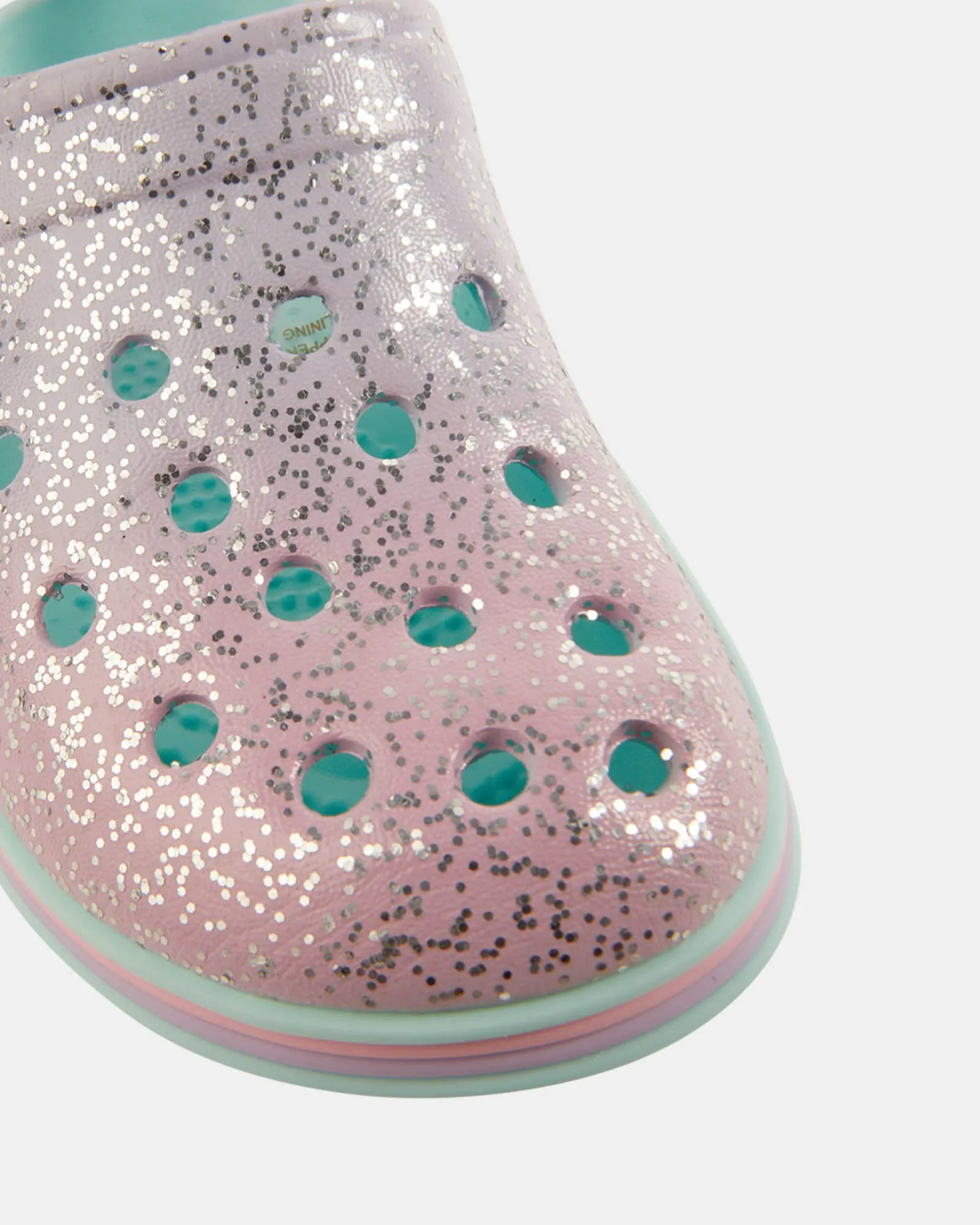 Kaya Glitter Clog Pink Multi
