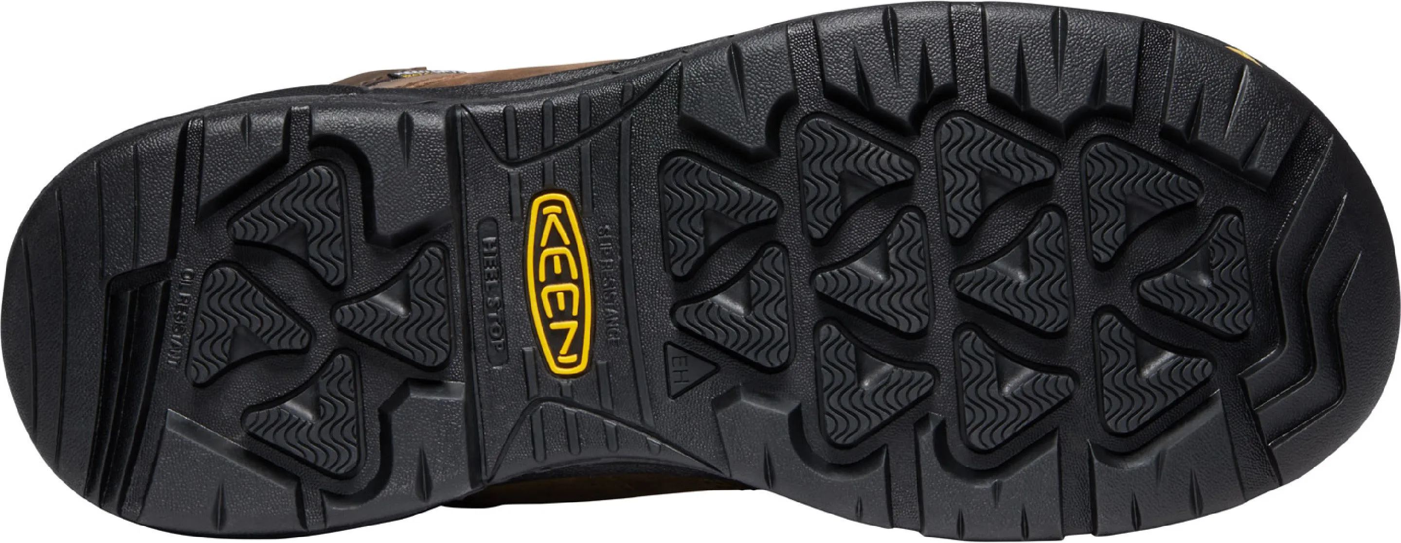 'Keen Utility' Men's 6" Portland Bellows Flex WP Carbon Toe - Dark Earth / Black