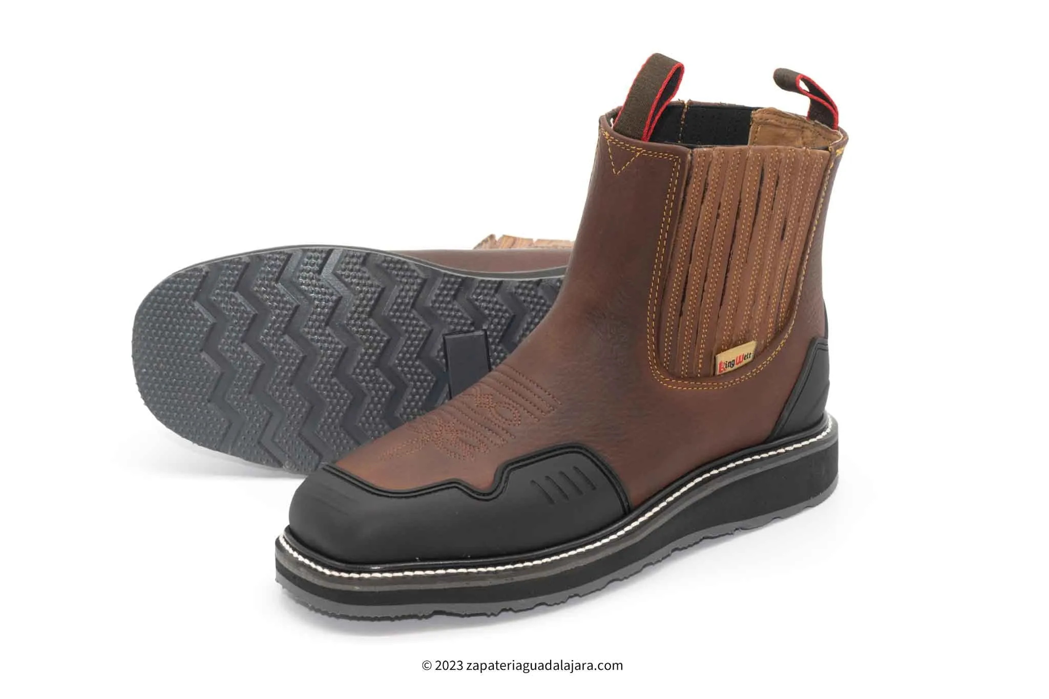 KW3977 6" STEEL TOE FLOTER BROWN