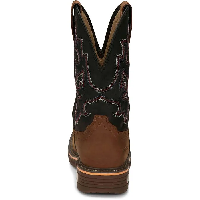 MEN'S RESISTOR 11" WATERPROOF NANO COMPOSITE TOE WORK BOOT | Cr4012