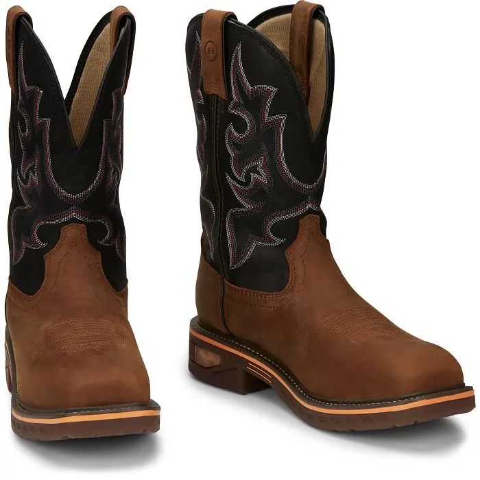 MEN'S RESISTOR 11" WATERPROOF NANO COMPOSITE TOE WORK BOOT | Cr4012