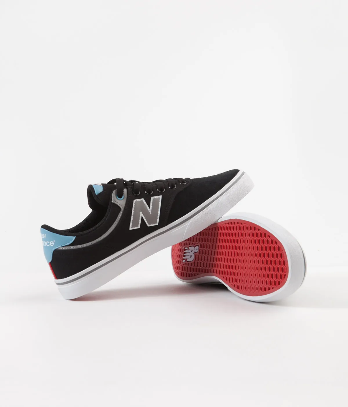 New Balance Numeric 255 Shoes - Black / Blue