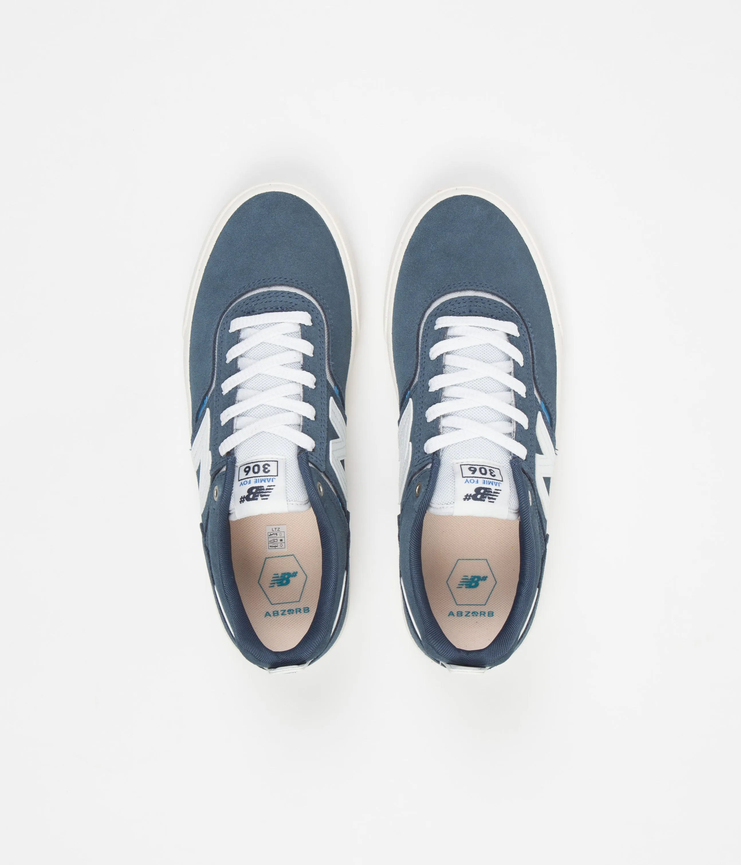 New Balance Numeric 306 Jamie Foy Shoes - Navy / White / White