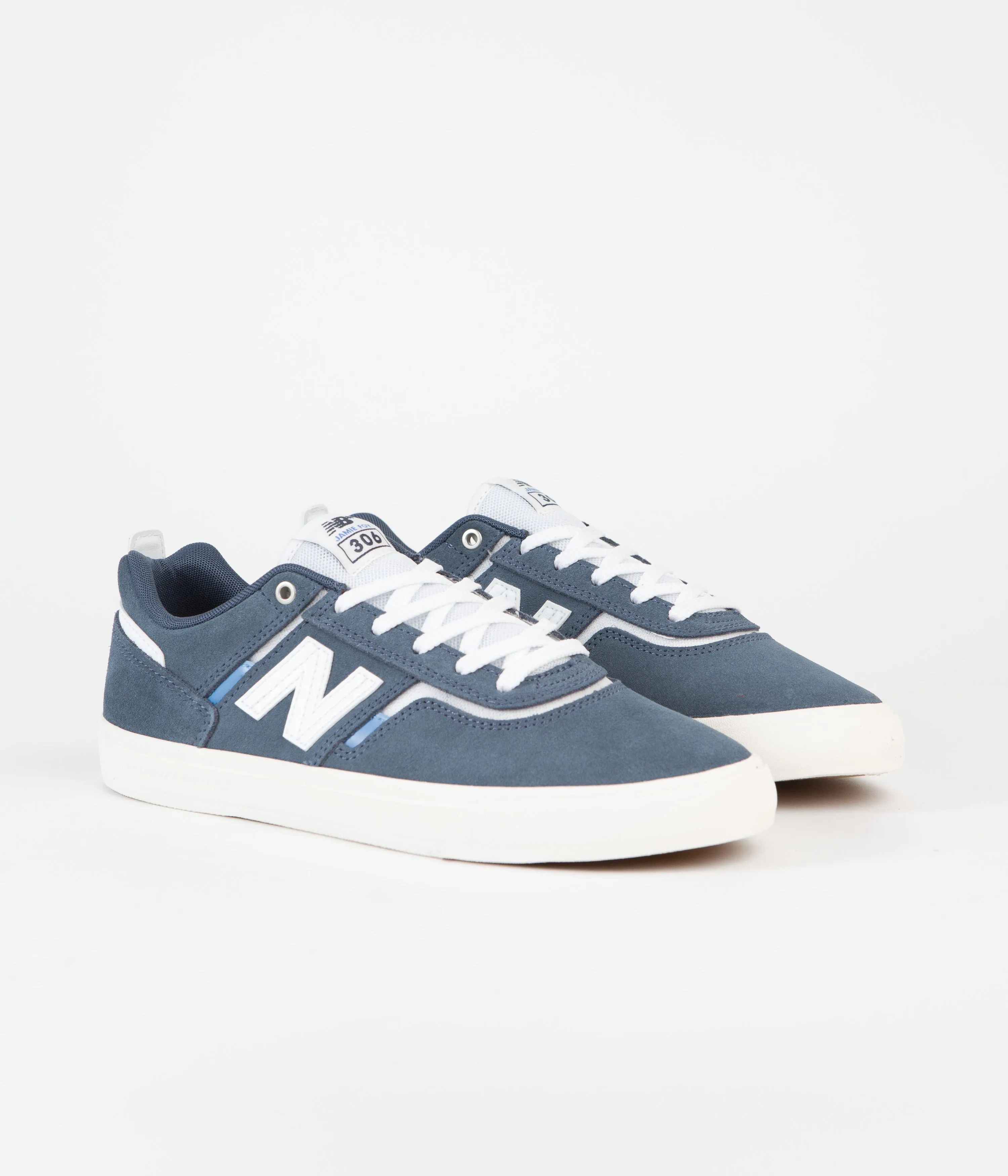 New Balance Numeric 306 Jamie Foy Shoes - Navy / White / White