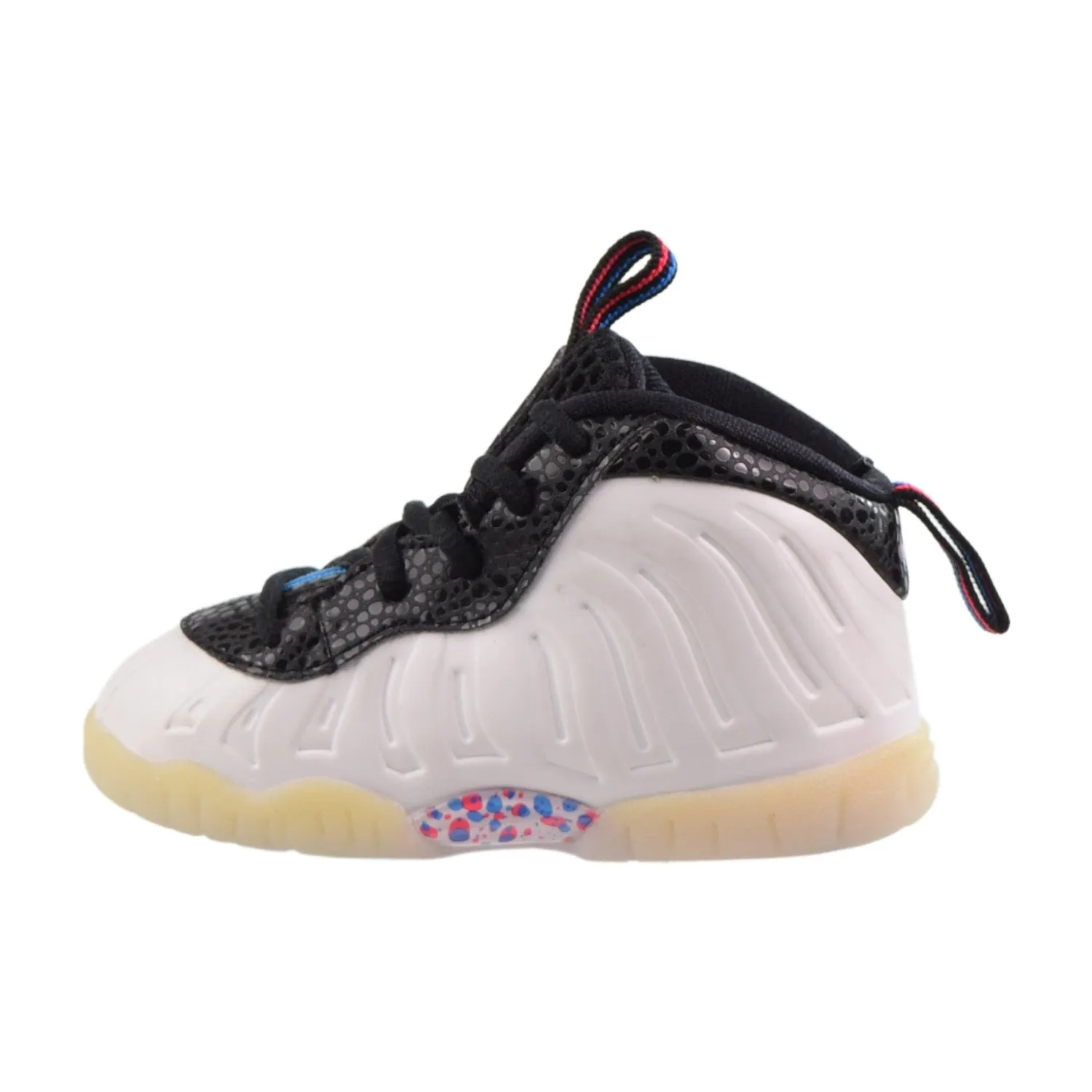 Nike Little Posite Pro '3D Safari' (TD) Toddler Shoes White-Blue Hero-Red Orbit