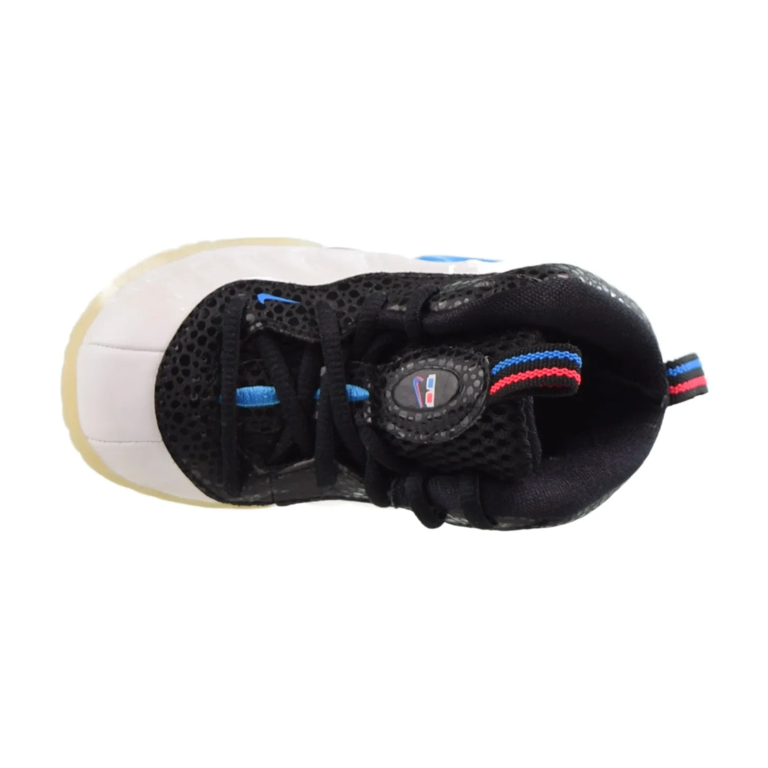 Nike Little Posite Pro '3D Safari' (TD) Toddler Shoes White-Blue Hero-Red Orbit