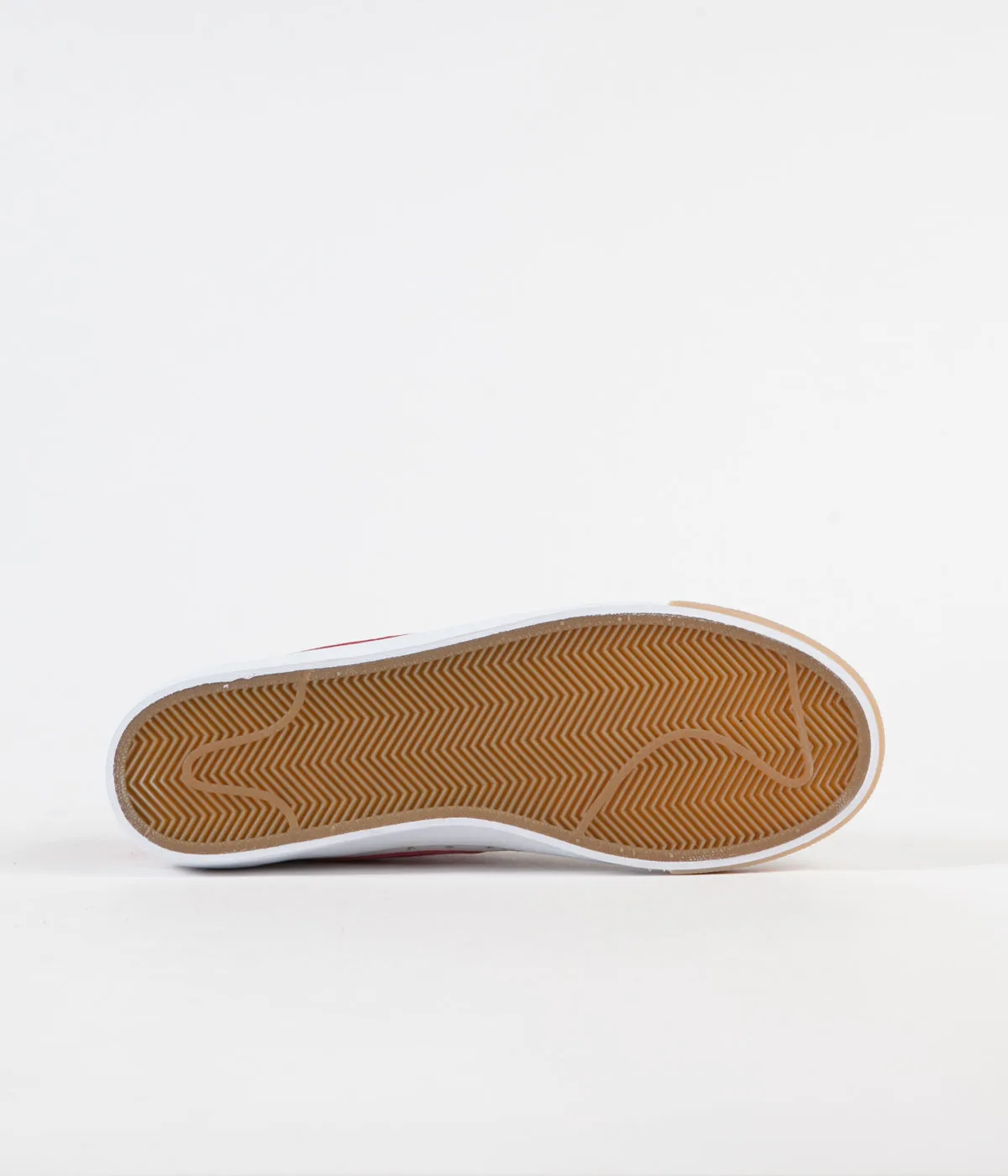 Nike SB Blazer Low GT Shoes - Sail / Cardinal Red - White - Gum Light Brown
