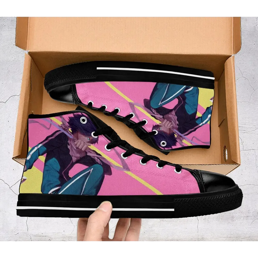 Noragami Yato Gami Yaboku Shoes High Top Sneakers for Kids and Adults