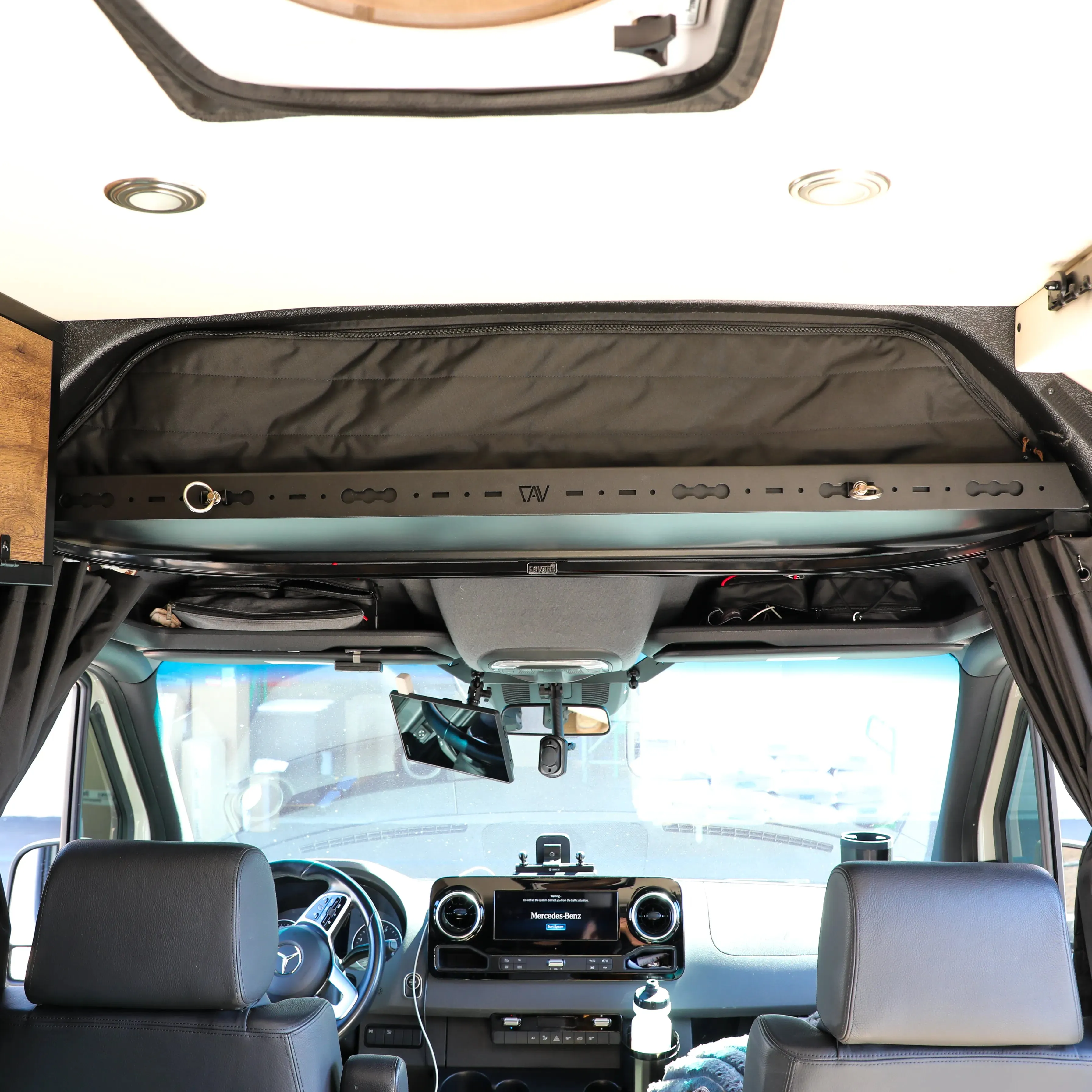 Overhead Shelf Gear Trim