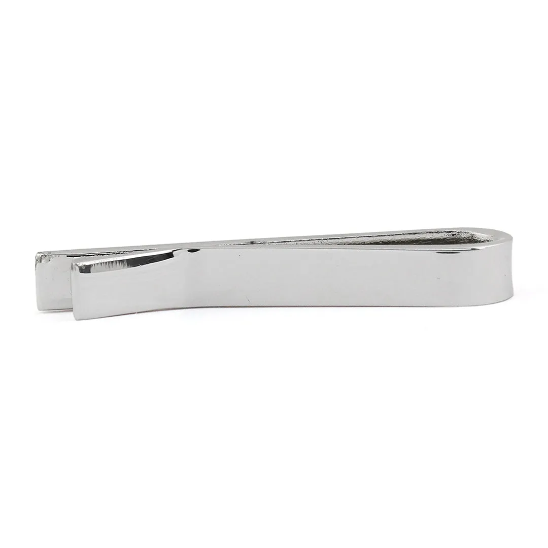 Peluche Dotted Silver Super Sleek Tie Pin