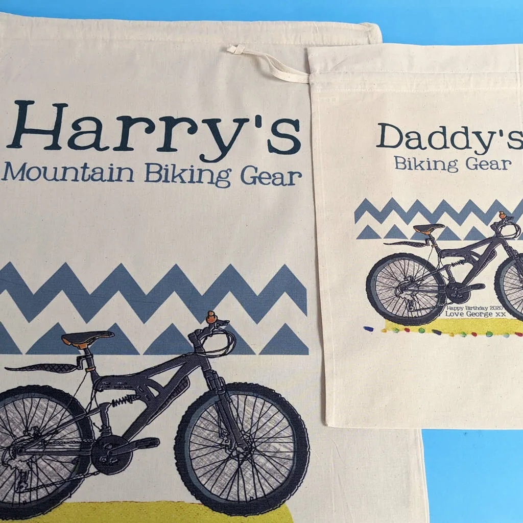 Personalised Mountain Bike Storage Bag