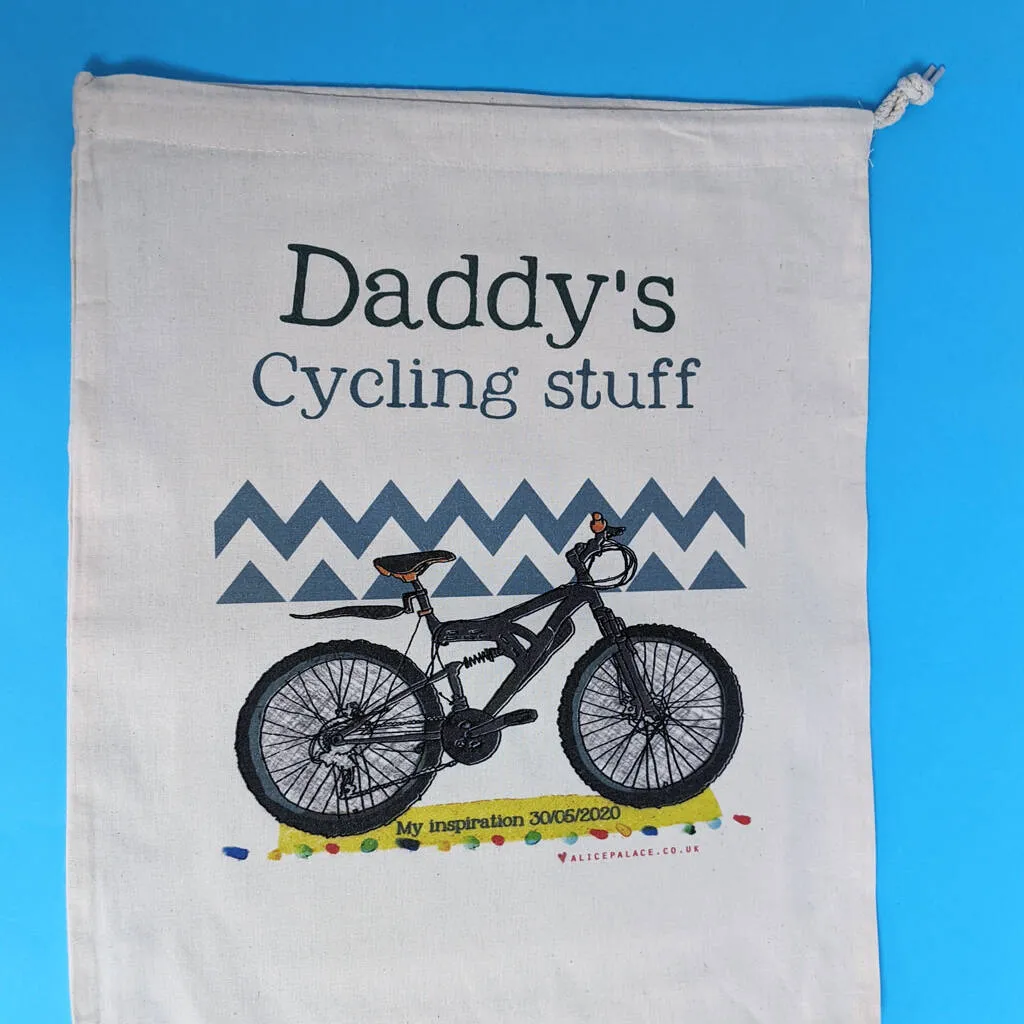 Personalised Mountain Bike Storage Bag