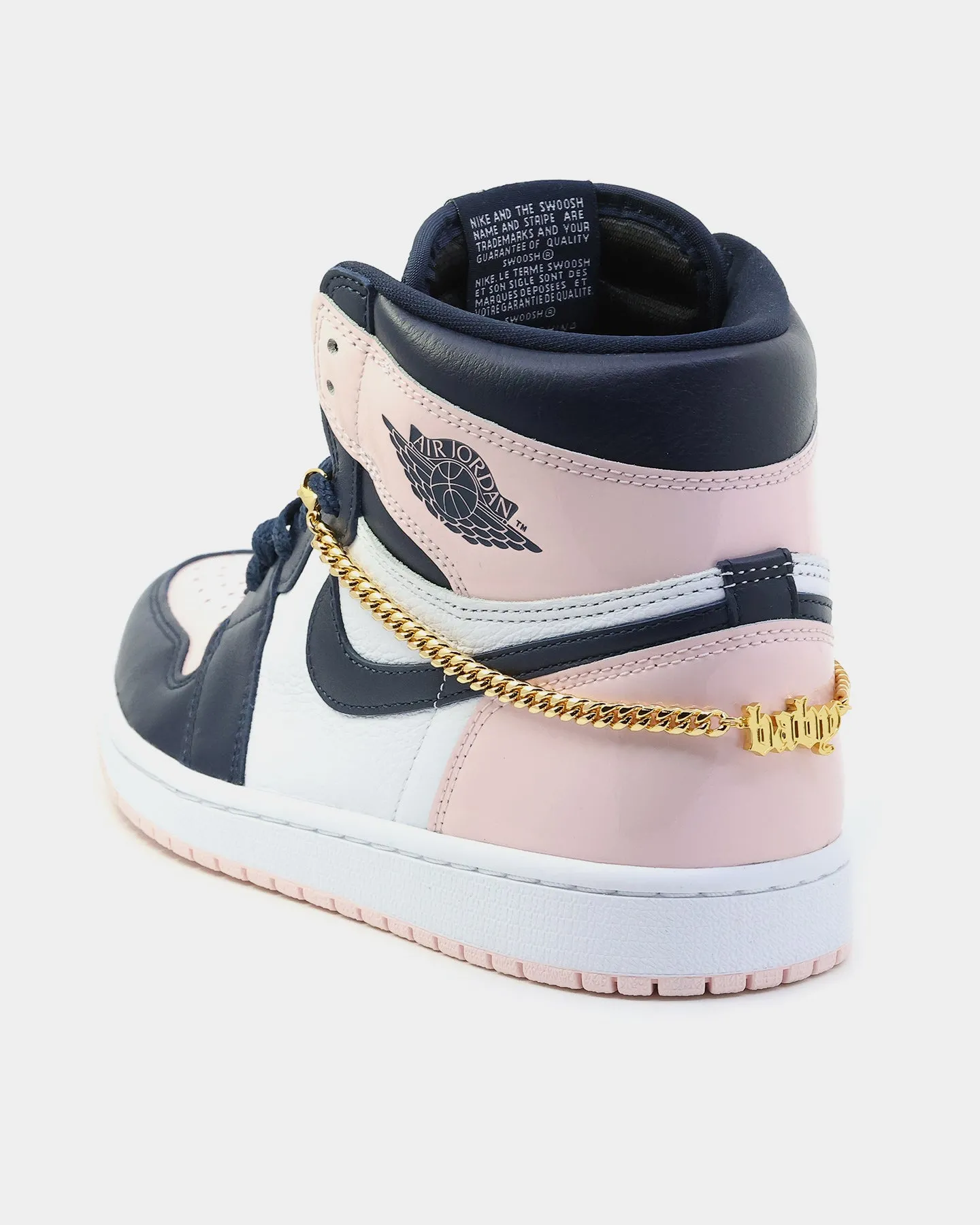 Raising Hell Women's Baby Shoe Chain Gold