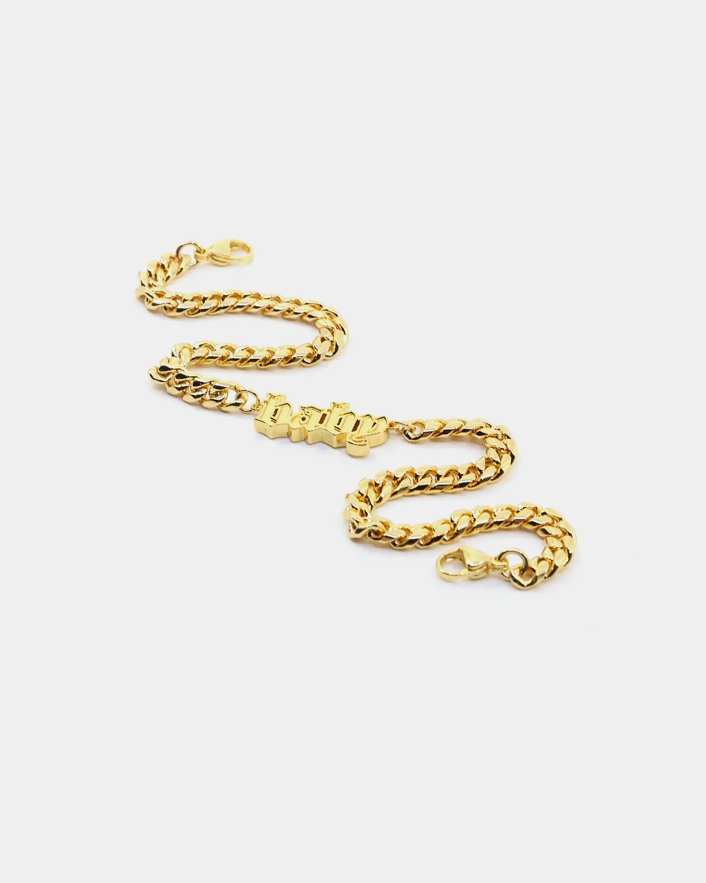 Raising Hell Women's Baby Shoe Chain Gold