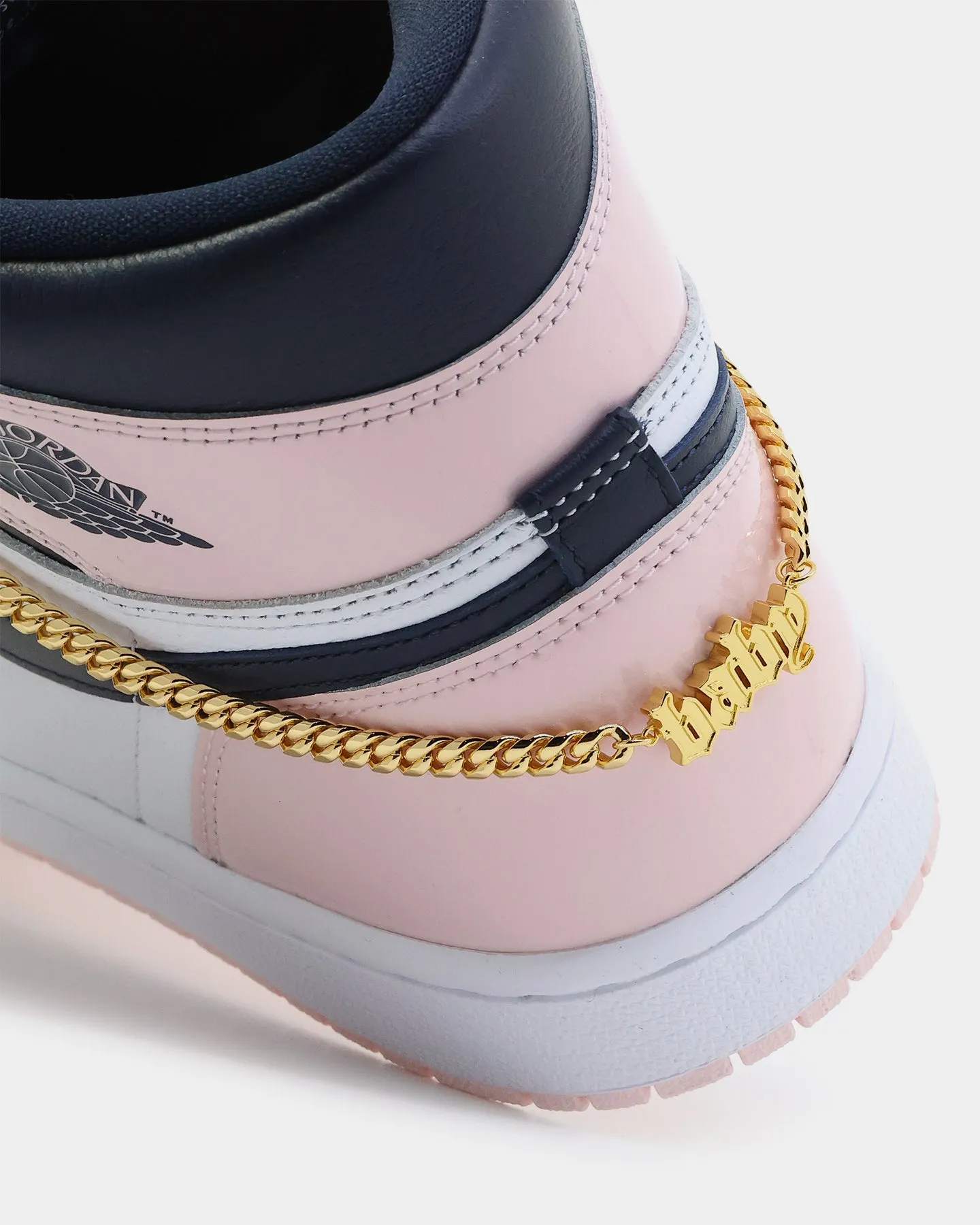 Raising Hell Women's Baby Shoe Chain Gold