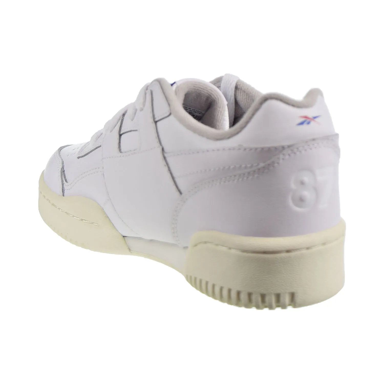 Reebok Workout Plus Altered Little Kids' Shoes White/Team Dark Royal/Red/Grey
