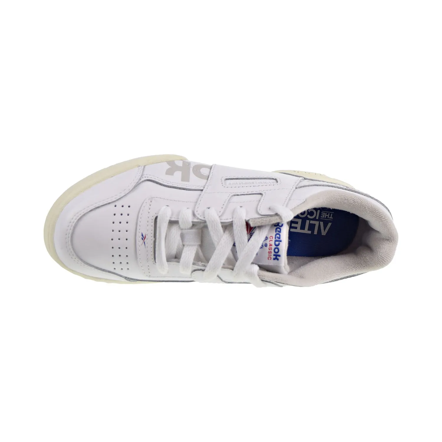 Reebok Workout Plus Altered Little Kids' Shoes White/Team Dark Royal/Red/Grey