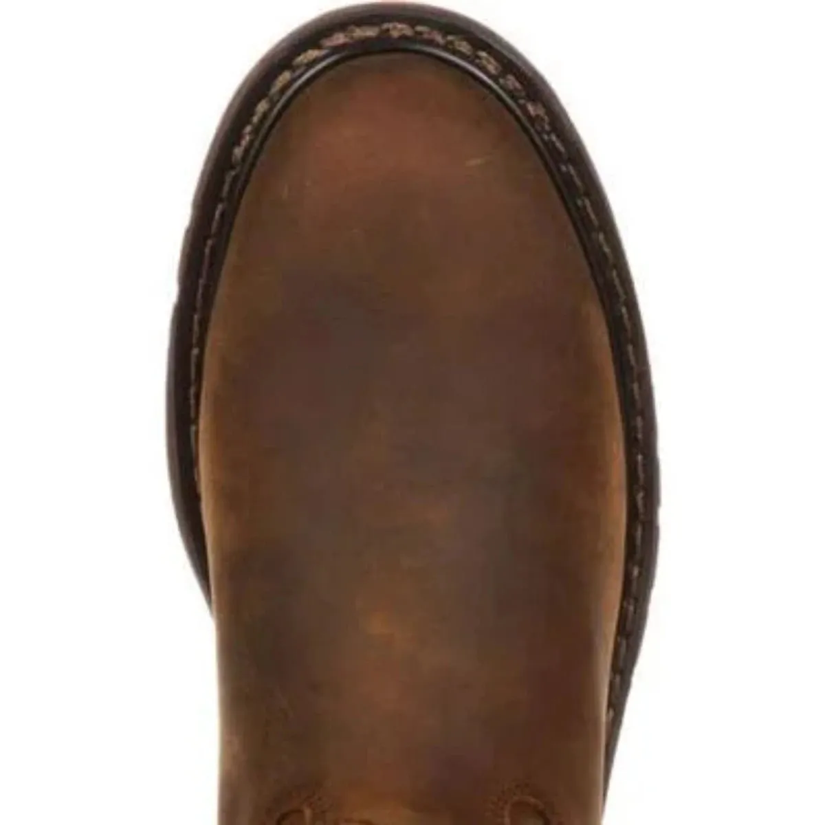 Rocky Original Ride Men's Western Soft Toe Work Boots Fq0001108 In Tan