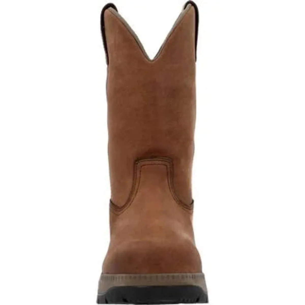 Rocky Worksmart Men's 11” Waterproof Work Soft Toe Boots Rkk0461 In Brown