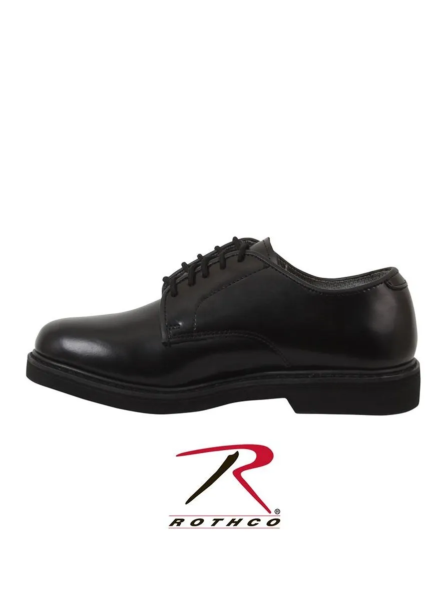 Rothco Military Uniform Oxford Leather Shoes Black 5085