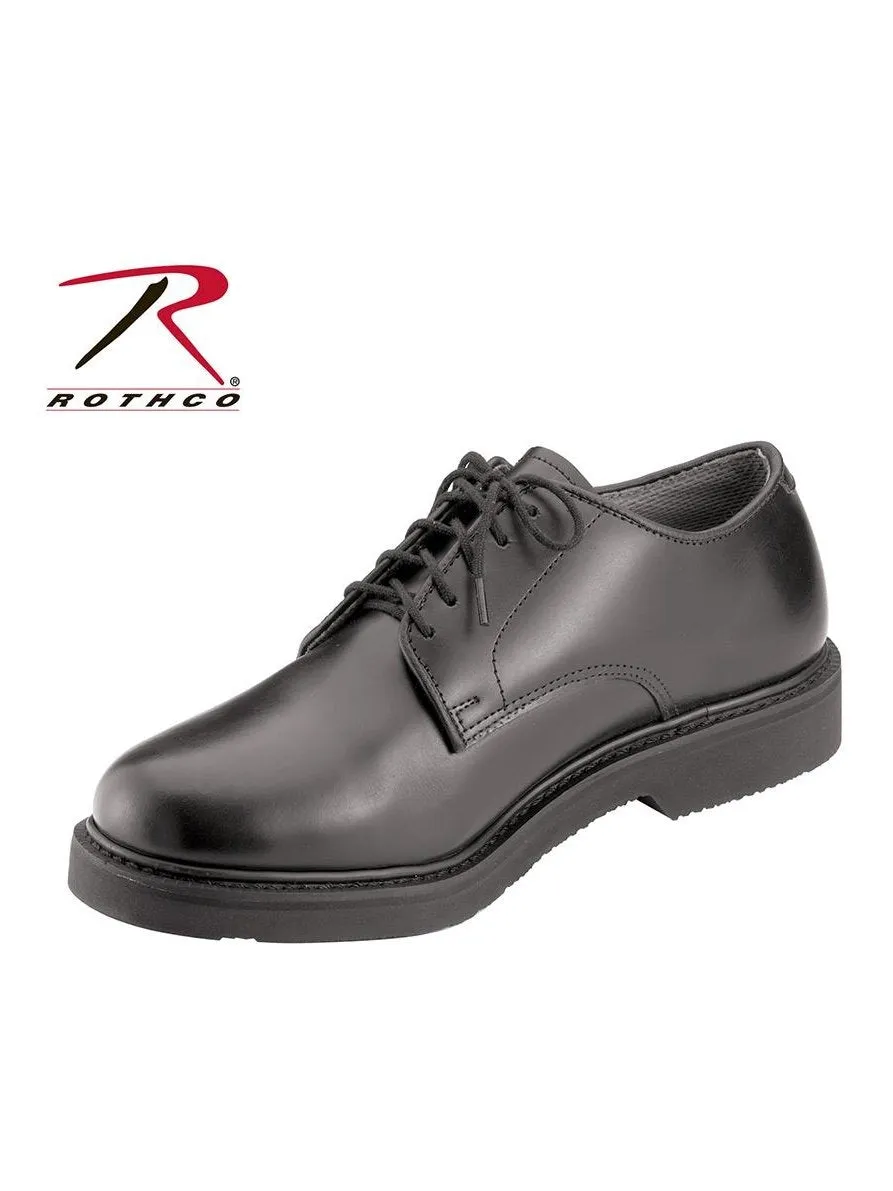 Rothco Military Uniform Oxford Leather Shoes Black 5085
