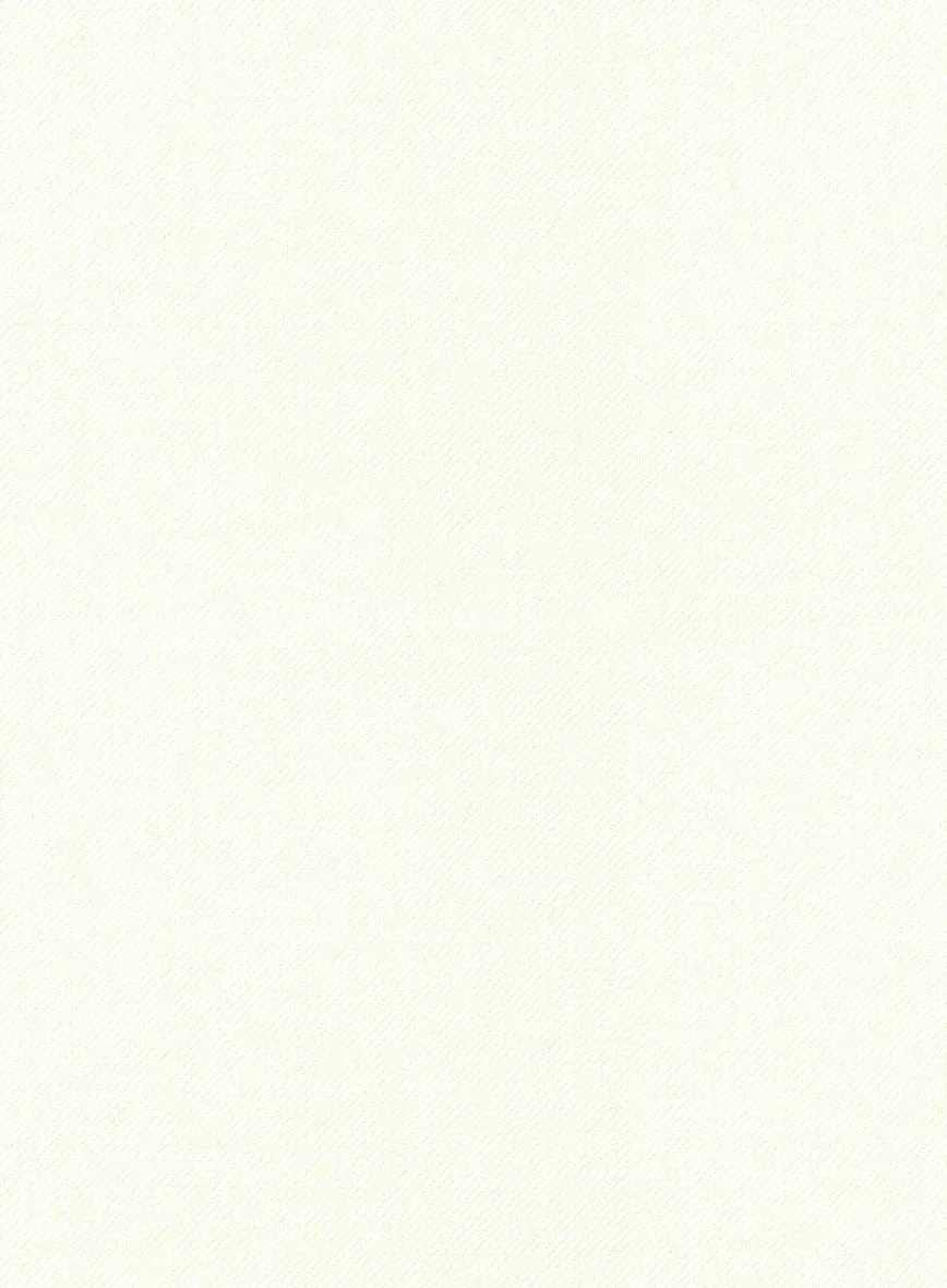 Scabal Ivory Wool Jacket