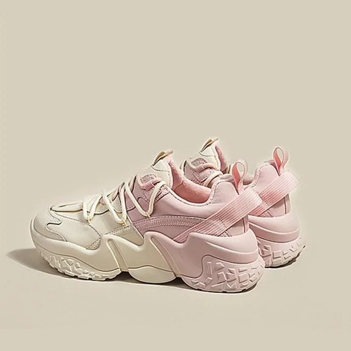 Sina Two Tone Sculpture  Sneakers - 3 Colors