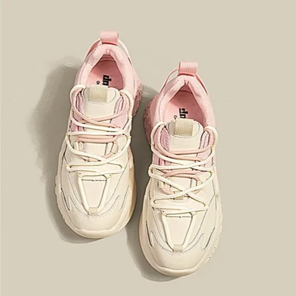 Sina Two Tone Sculpture  Sneakers - 3 Colors