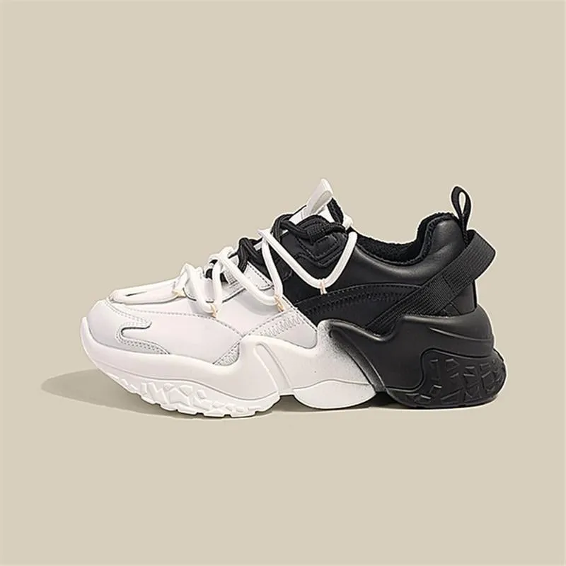 Sina Two Tone Sculpture  Sneakers - 3 Colors