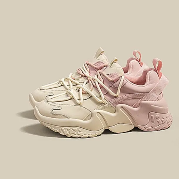 Sina Two Tone Sculpture  Sneakers - 3 Colors