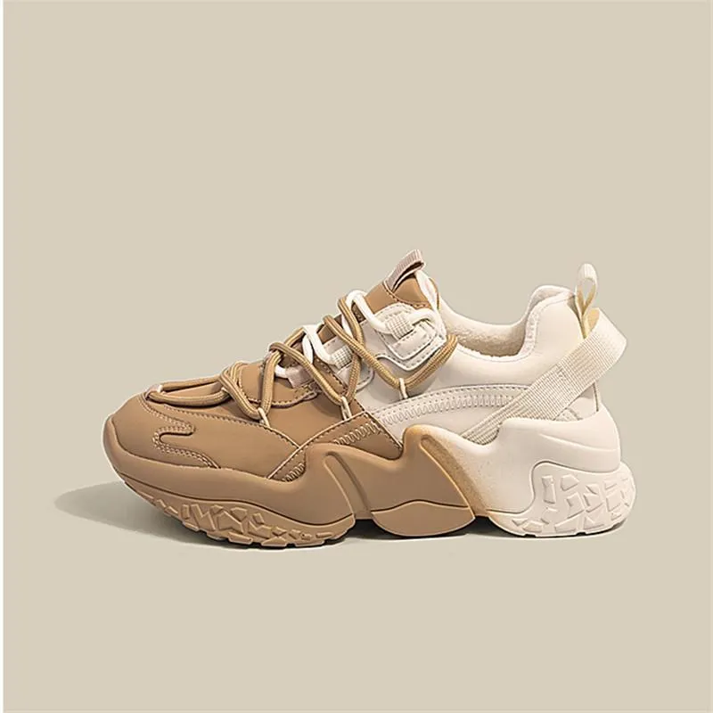 Sina Two Tone Sculpture  Sneakers - 3 Colors