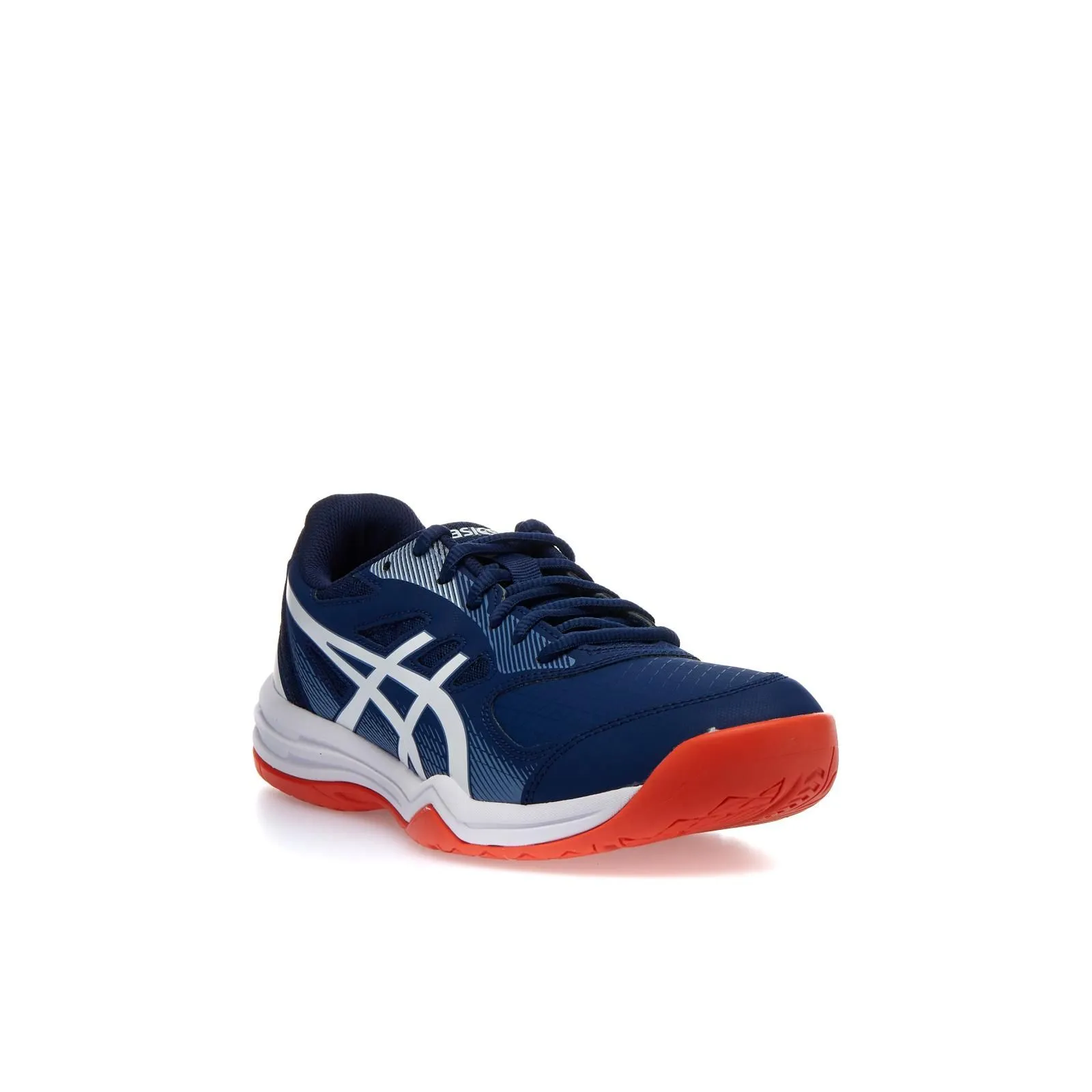 Sneakers tennis blu da uomo Court Slide 3