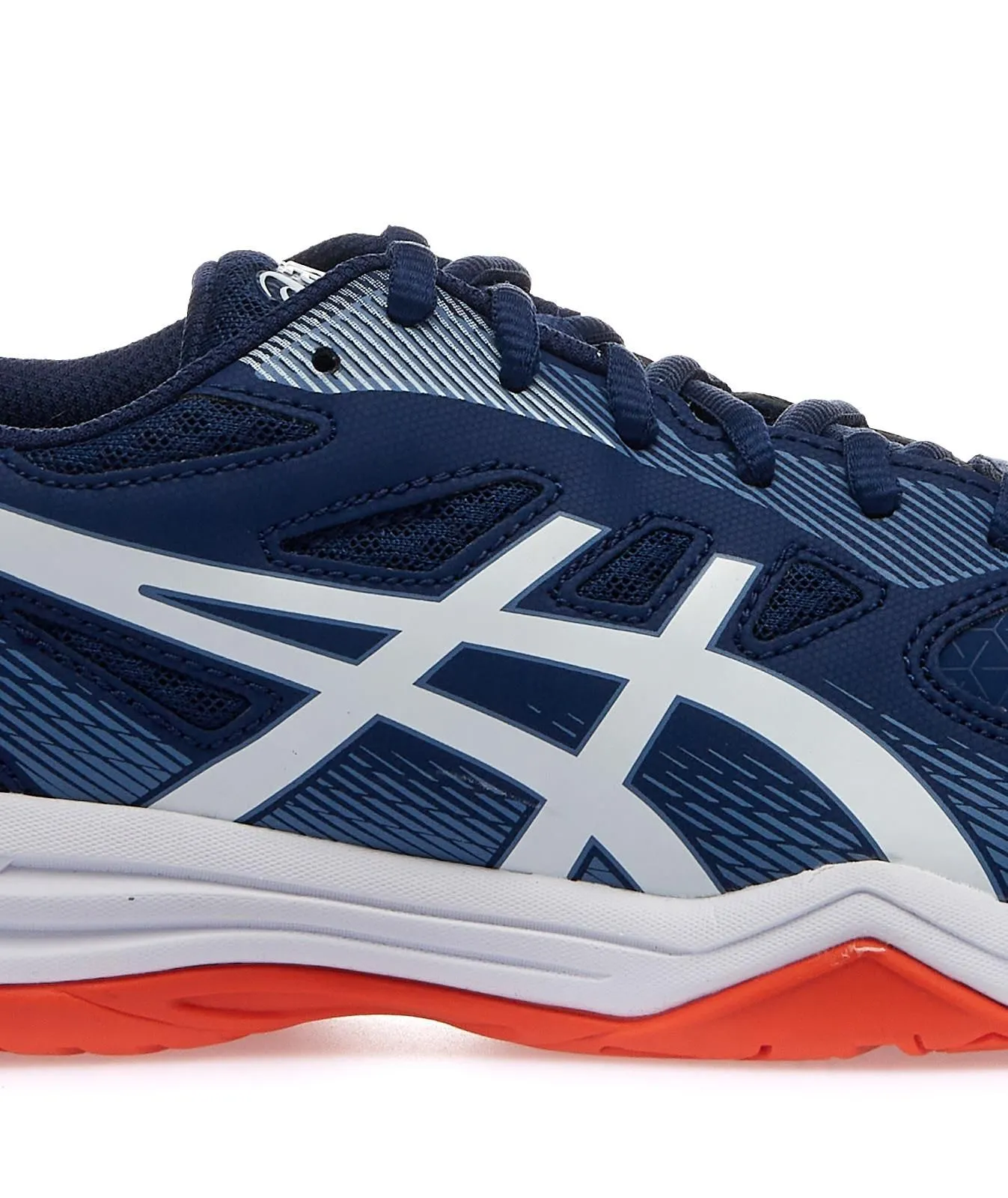 Sneakers tennis blu da uomo Court Slide 3