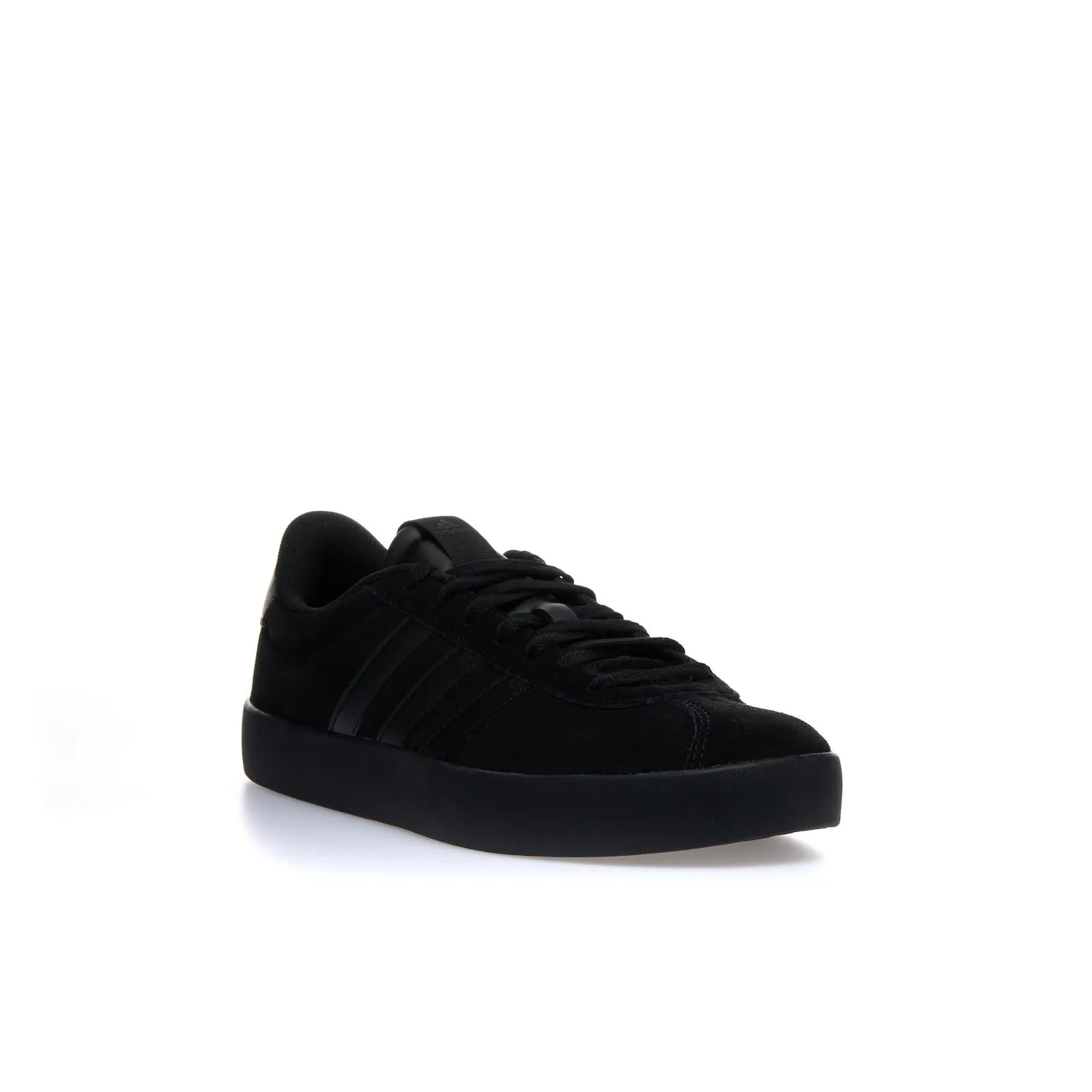 Sneakers tennis nere da uomo VL Court 3.0 effetto scamosciato