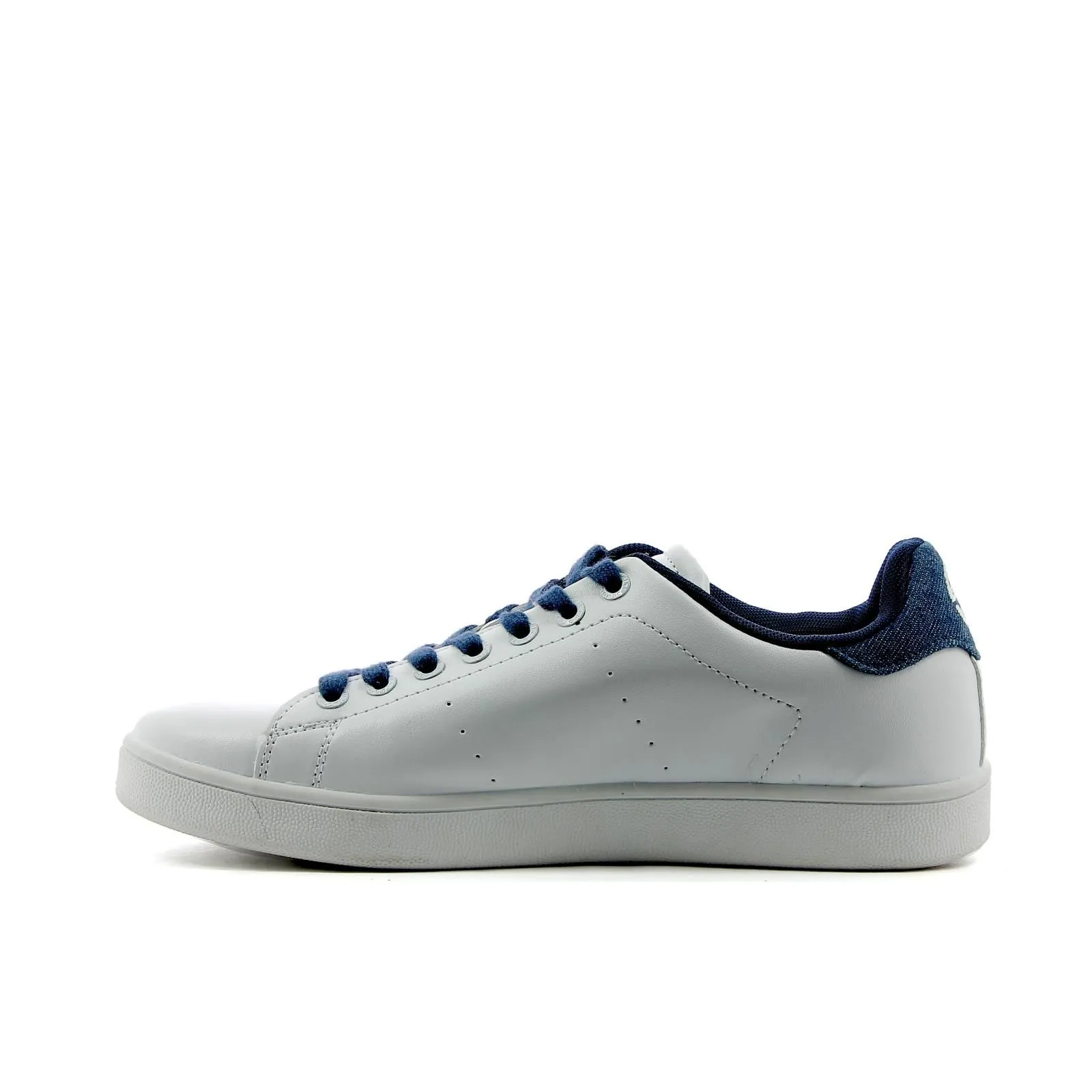 Sneakers uomo da tennis bianche con lacci